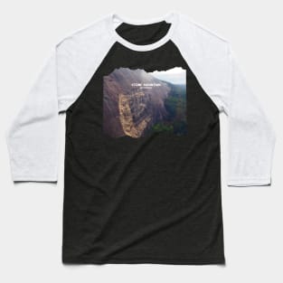 Stone Mountain Georgia Cool photography skyline blue sky USA city break Baseball T-Shirt